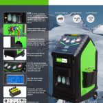 OP1234YF-1 A/C Recover, Recycle and Recharge Machine