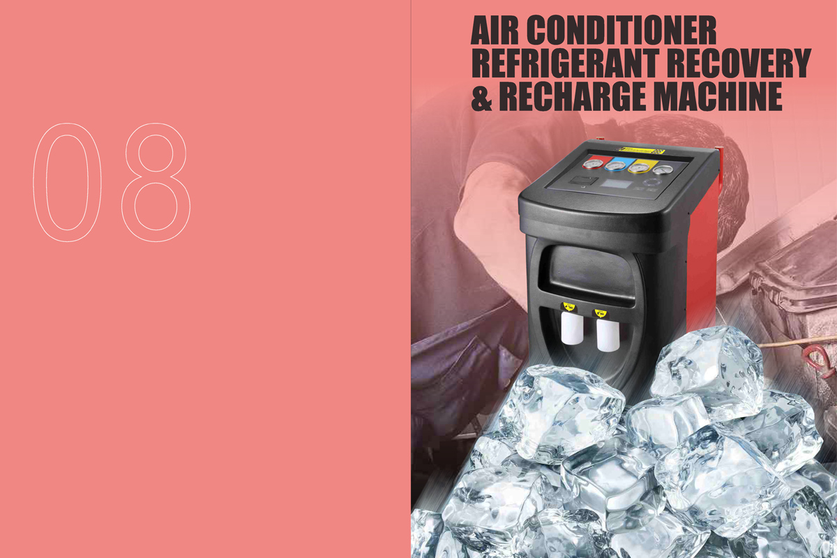 AC Recover Machine OP Series Catalog, A/C Recover, Recycle and Recharge