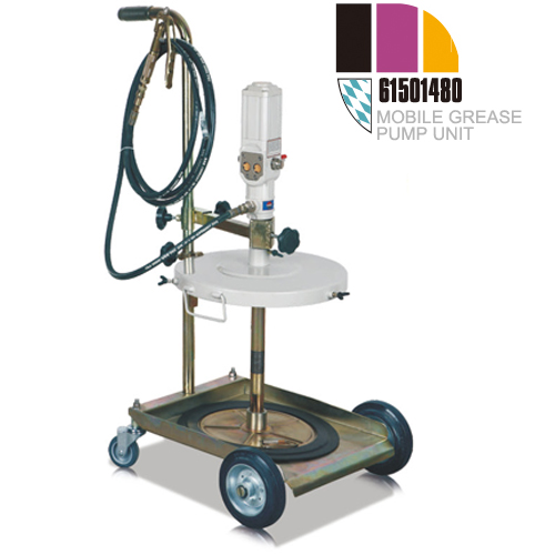 61501480 50:1 Mobile Oil Pump Kit with Hose Reel
