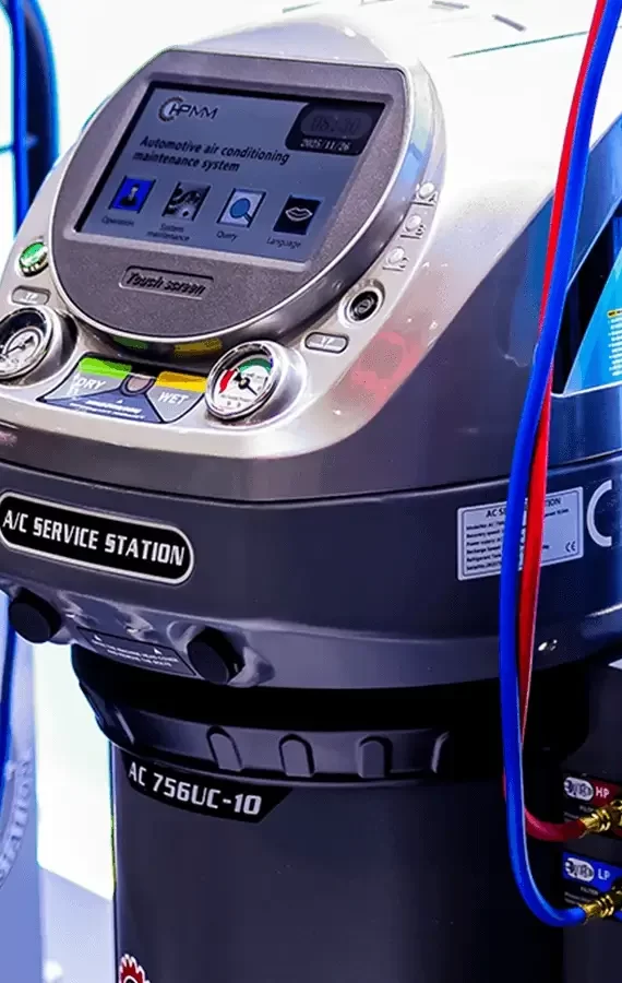 A C RECOVERY& RECHARGE Machine