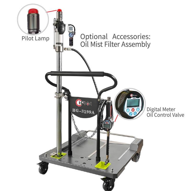 HG-3199A Air-Operated 3:1 Mobile Oil Pump Kit