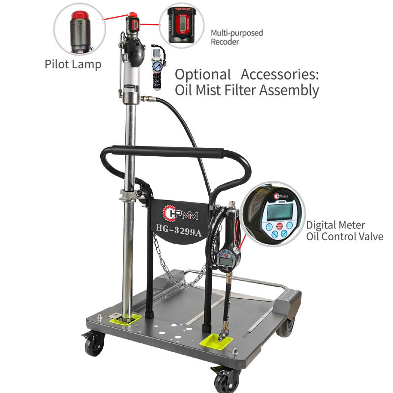 HG-3299A Air-Operated 3:1 Mobile Oil Pump Kit