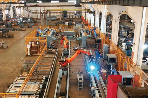 Robot Welding Fume Removal System