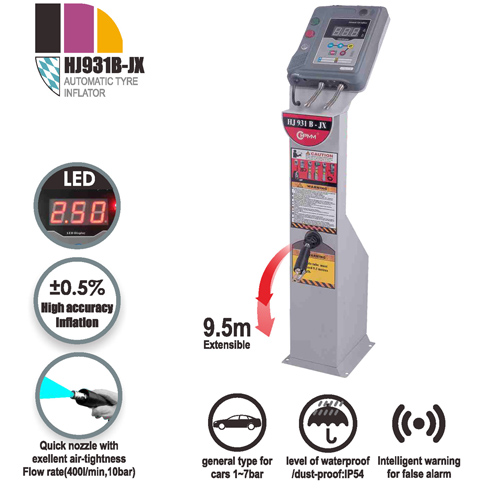 HJ931B-JX Automatic Tire Inflator Machine