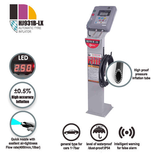 HJ931B-LX Automatic Tire Inflator Machine