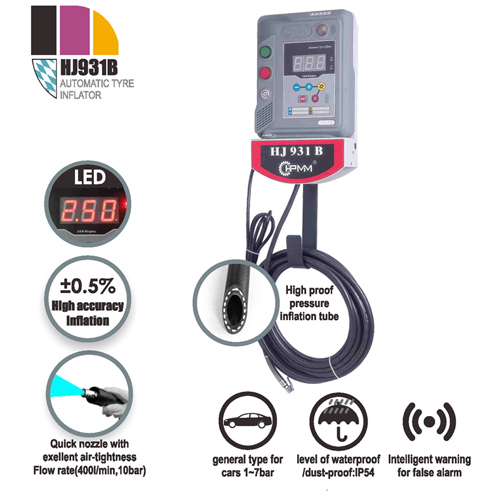 HJ931B Automatic Tire Inflator Machine