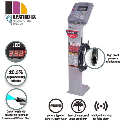 HJ931BD-LX Automatic Tire Inflator Machine