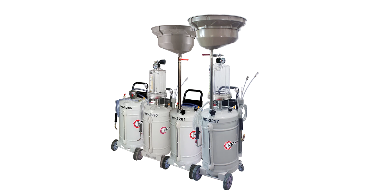 mobile waste oil extractors